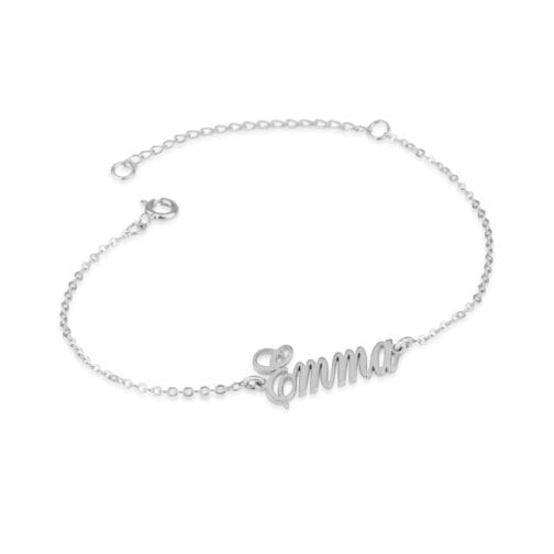 Custom Ankle Name Bracelet - Beleco Jewelry