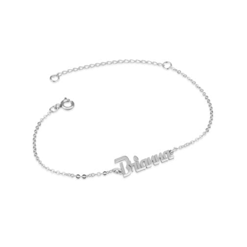 Custom Ankle Name Bracelet - Beleco Jewelry