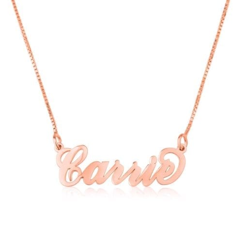 Custom Carrie Name Necklace - Beleco Jewelry