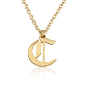 Custom Initial Necklace - Beleco Jewelry