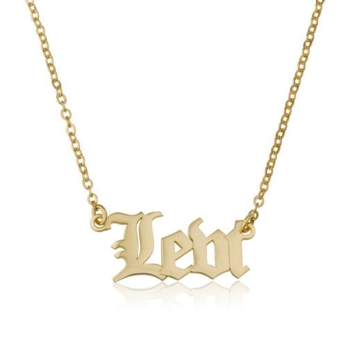 Custom Name Necklace - Beleco Jewelry