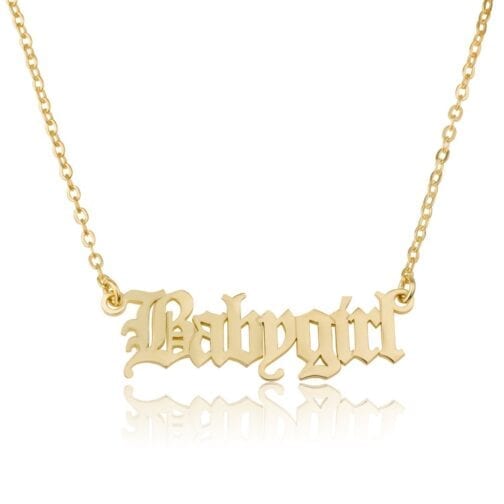 Custom Name Necklace - Beleco Jewelry