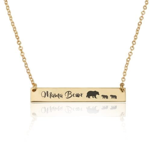 Mama Bear Necklace - Beleco Jewelry