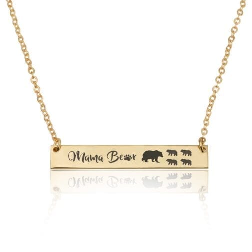 Mama Bear Necklace - Beleco Jewelry