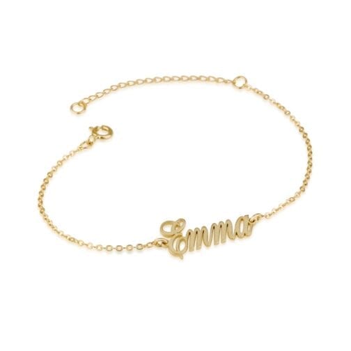 Personalized Ankle Name Bracelet - Beleco Jewelry