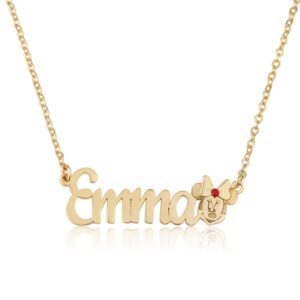 Personalized Minnie Mouse Name Necklace - Beleco Jewelry