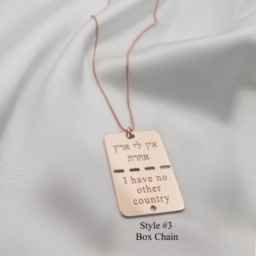 ⁦שרשרת דיסקית צבאית⁩ – תמונה ⁦4⁩